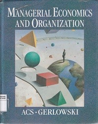 Image of Managerial economics and organization