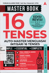 Image of Master book 16 tenses: auto-master menguasai intisari 16 tenses