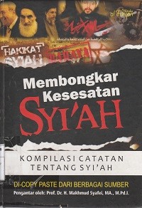 Image of Membongkar kesesatan syi'ah