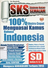 Image of 100% ekstra cepat menguasai kamus bahasa indonesia