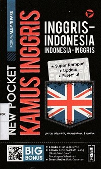 Image of New pocket kamus inggris : inggris-indonesia; indonesia-inggris