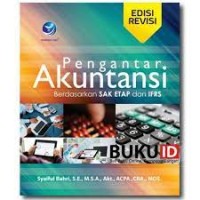 Image of Pengantar akuntansi : Berdasarkan SAK ETAP dan IFRS