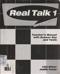 Image of Real talk 1 autentic english in context : teacher's manual with answer key and tests