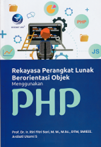 Image of Rekayasa perangkat lunak berorientasi objek menggunakan php