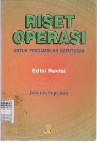 Image of Riset operasi : untuk pengambilan keputusan