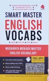 Image of SMART MASTER ENGLISH VOCABS : Mudahnya menjadi master english vocabulary