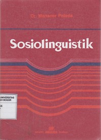Image of Sosiolinguistik